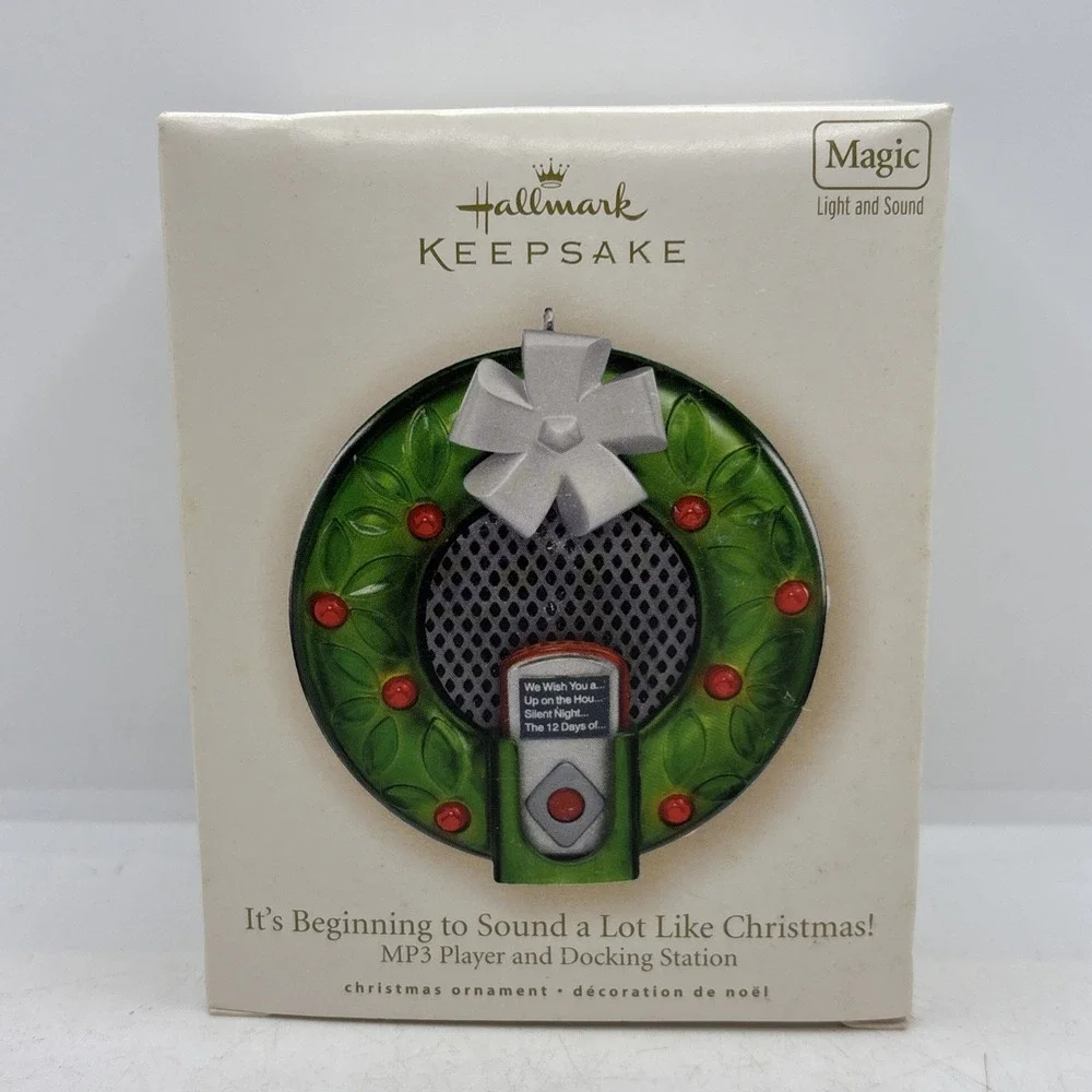 2007 Hallmark Keepsake It's Beginning to‎ Sound a Lot Like Christmas! Magic MP3